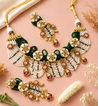 CHIN NECKLACE SET
