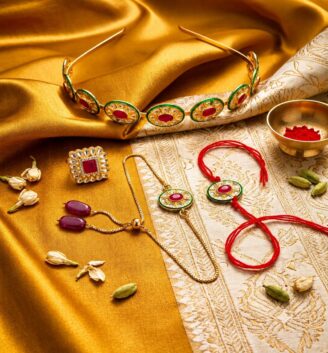 Hairband rakhi combo