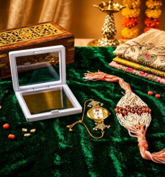 Watch with rakhis