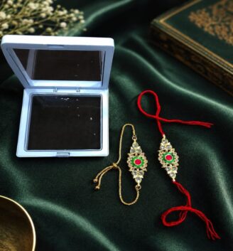 Watch with rakhis